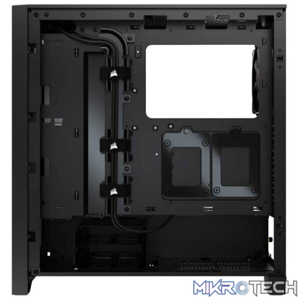 Corsair Carbide series 4000D all Black ATX Chassis with Tempered glass side panel - Image 4